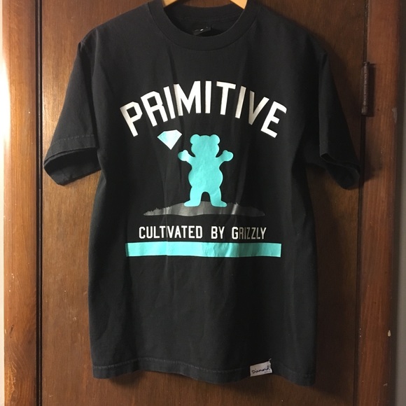 Diamond Supply Co x Primitive x Grizzly Cultivated T-Shirt Men/'s Large.